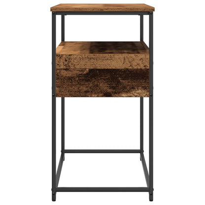 vidaXL Console Table Old Wood 75 x 40 x 75 cm Engineered Wood 4