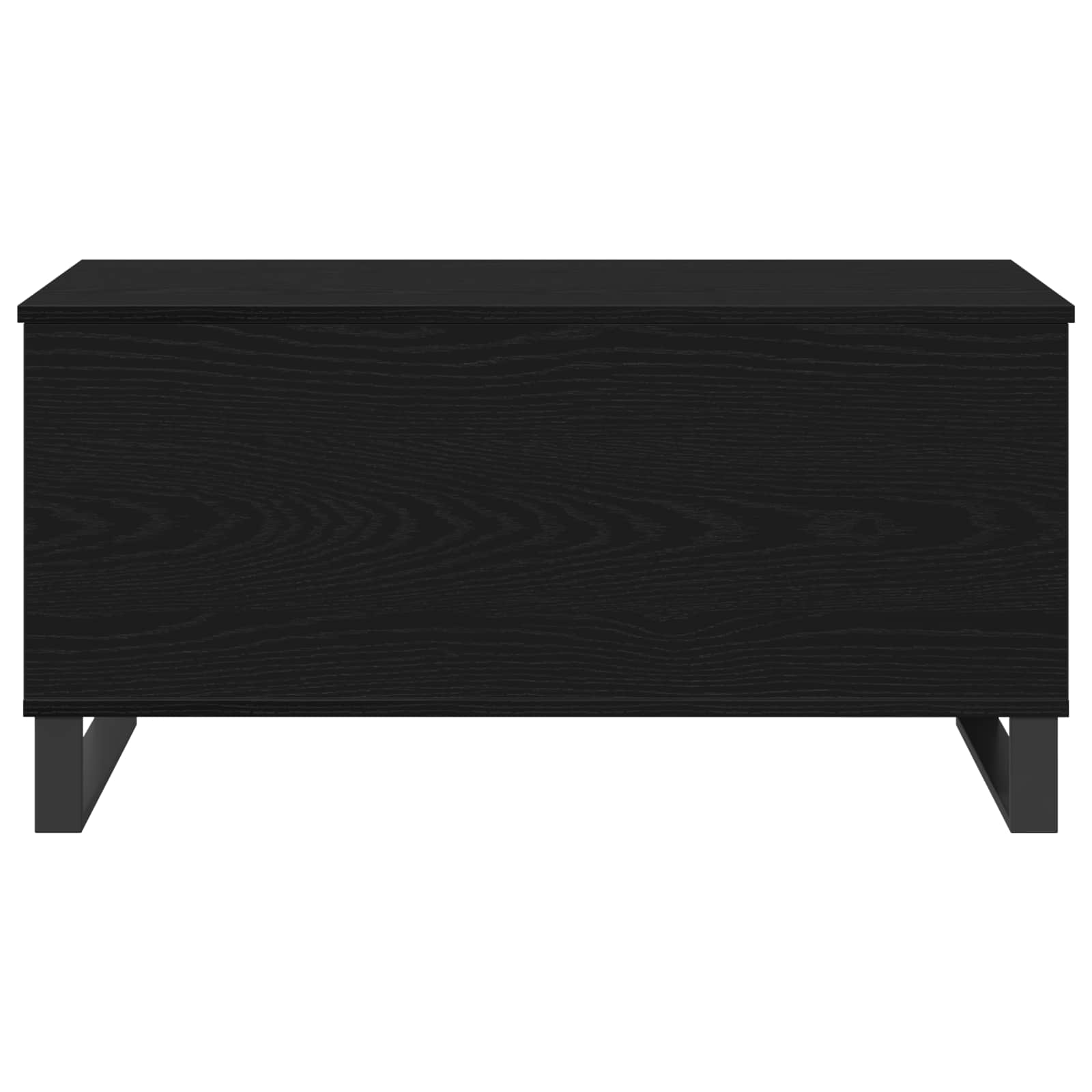 vidaXL Coffee Table Black Oak 90 x 44.5 x 45 cm Engineered Wood 4