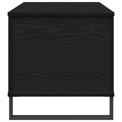 vidaXL Coffee Table Black Oak 90 x 44.5 x 45 cm Engineered Wood 5