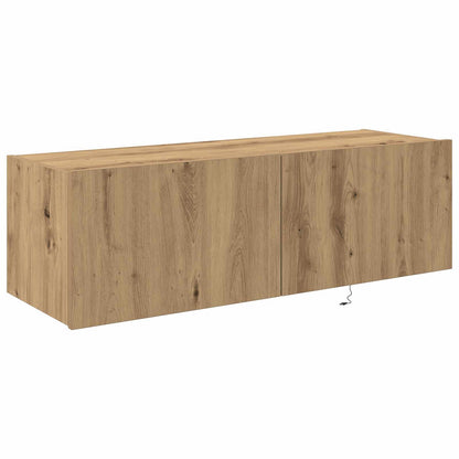vidaXL TV Wall Cabinet 100 x 35 x 31 cm Artisan Oak Engineered Wood 6