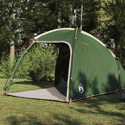 vidaXL Cabin Tent 2-Person Green Taffeta 3