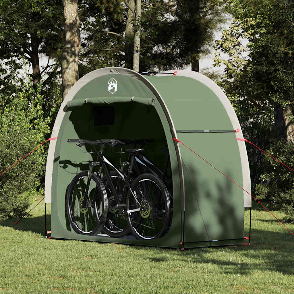 vidaXL Bike Storage Tent 210 x 90 x 174 cm Waterproof Green 1