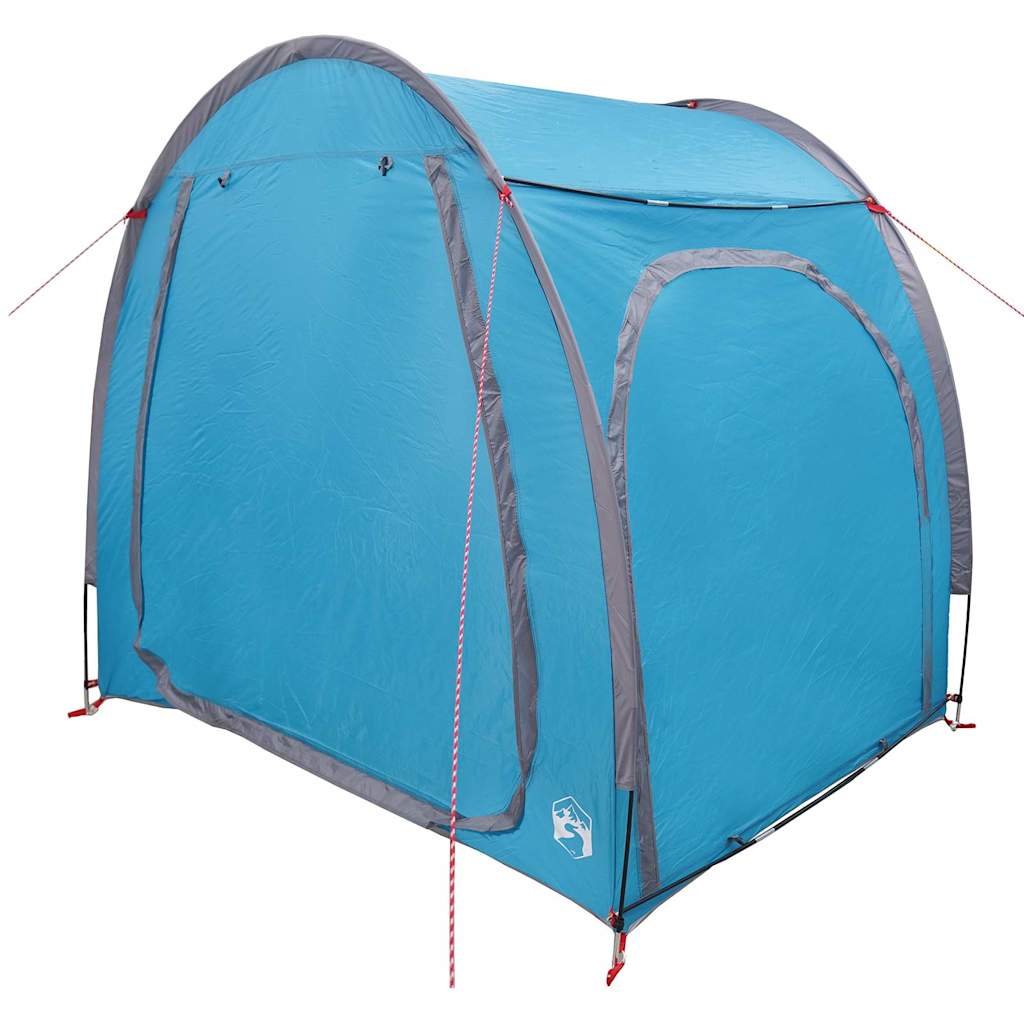 vidaXL Bike Storage Tent 210 x 156 x 180 cm Waterproof Blue 2