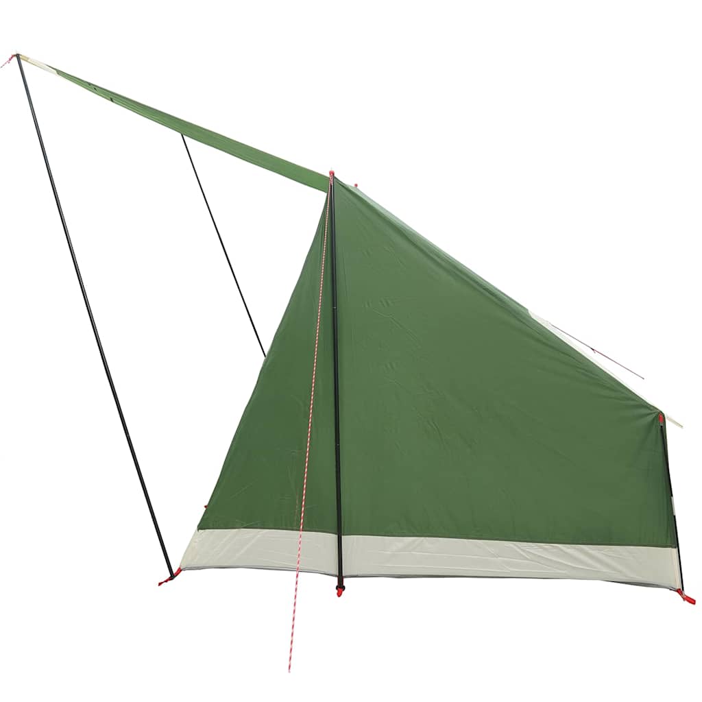 vidaXL Camping Tent 2-Person Waterproof Green Taffeta 5