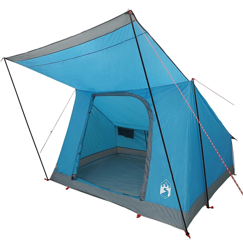 vidaXL Camping Tent 2-Person Waterproof Blue Taffeta 2