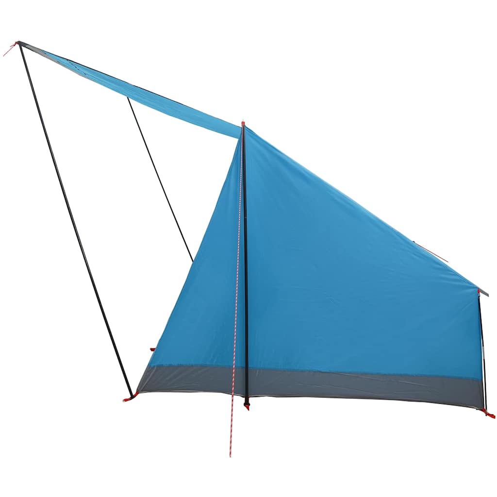vidaXL Camping Tent 2-Person Waterproof Blue Taffeta 5