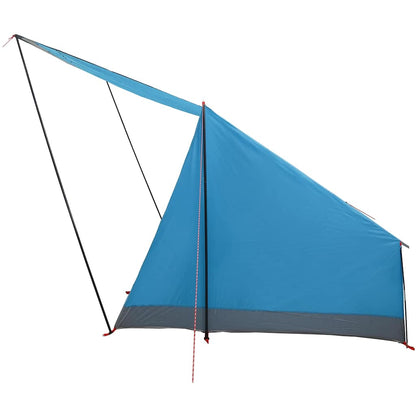 vidaXL Camping Tent 2-Person Waterproof Blue Taffeta 5