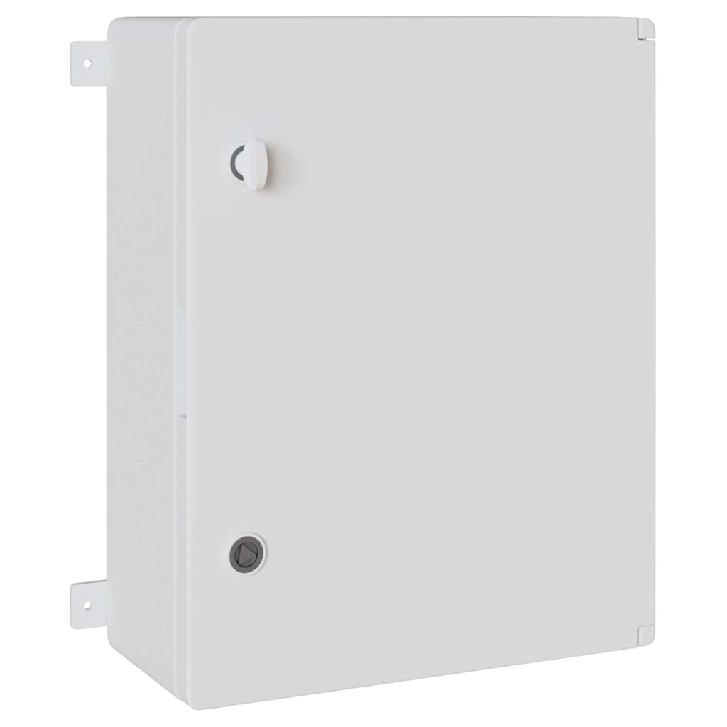 vidaXL Control Cabinet Grey 47 x 17.5 x 50 cm ABS Plastic 2