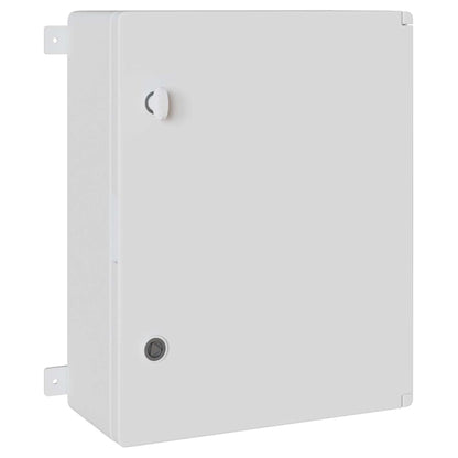 vidaXL Control Cabinet Grey 47 x 17.5 x 50 cm ABS Plastic 2