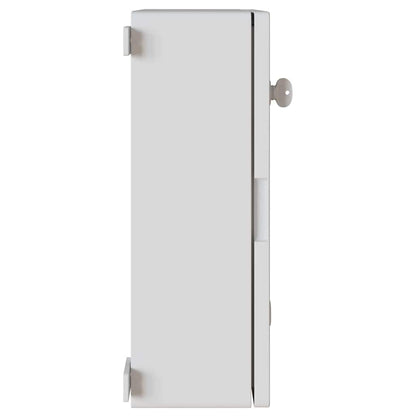 vidaXL Control Cabinet Grey 47 x 17.5 x 50 cm ABS Plastic 6
