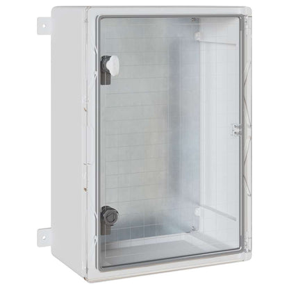 vidaXL Control Cabinet Grey 42 x 19.5 x 50 cm ABS Plastic 2
