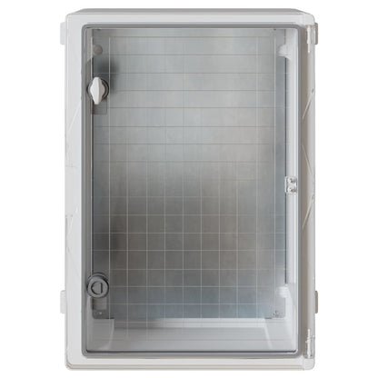 vidaXL Control Cabinet Grey 42 x 19.5 x 50 cm ABS Plastic 5