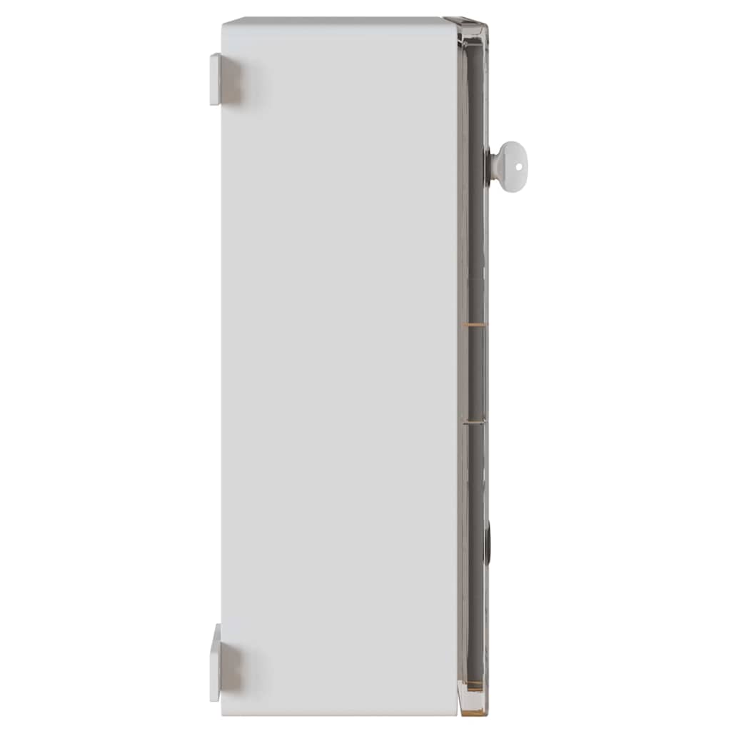 vidaXL Control Cabinet Grey 42 x 19.5 x 50 cm ABS Plastic 6
