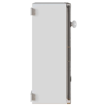 vidaXL Control Cabinet Grey 42 x 19.5 x 50 cm ABS Plastic 6