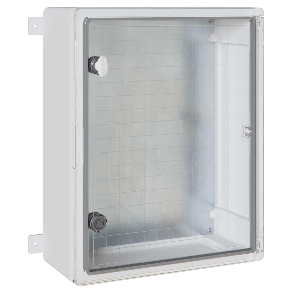 vidaXL Control Cabinet Grey 47 x 17.5 x 50 cm ABS Plastic 2