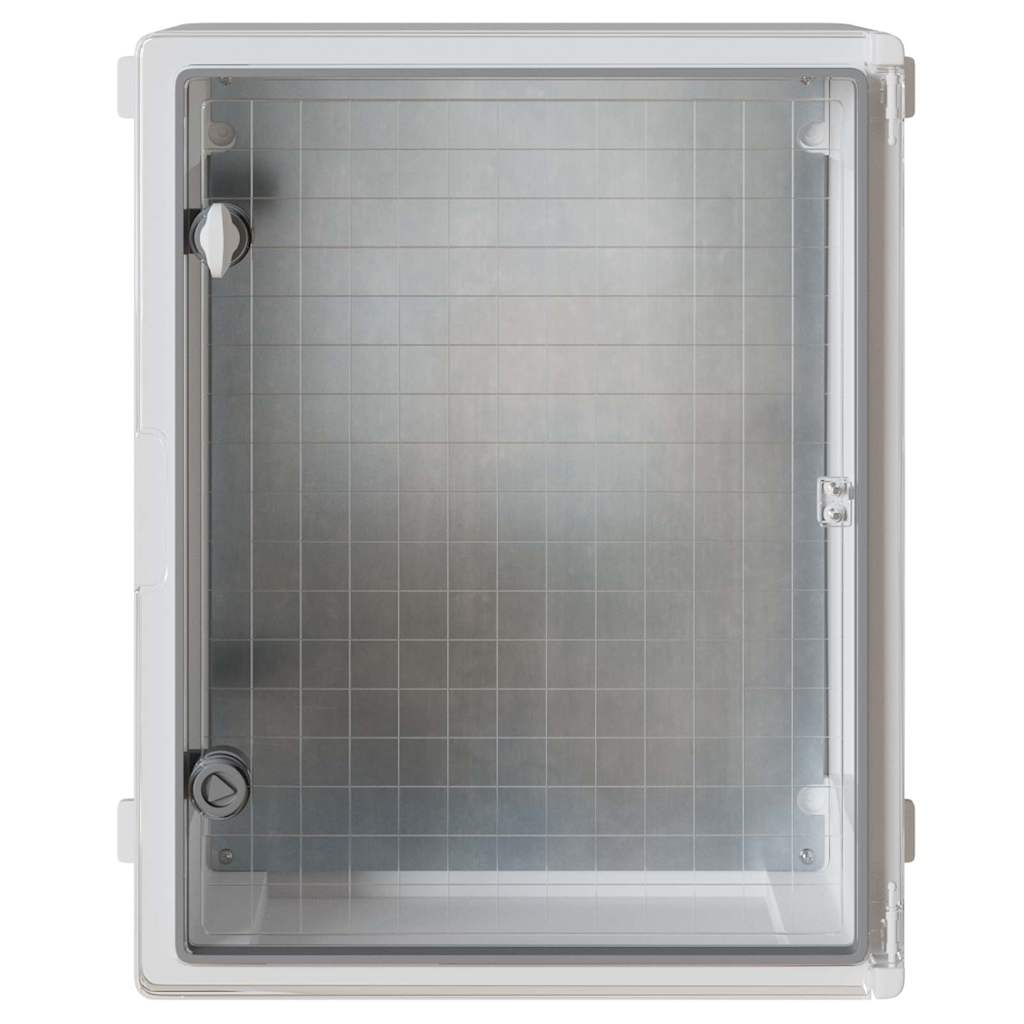 vidaXL Control Cabinet Grey 47 x 17.5 x 50 cm ABS Plastic 5