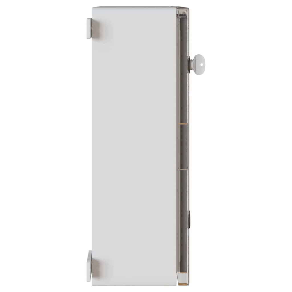 vidaXL Control Cabinet Grey 47 x 17.5 x 50 cm ABS Plastic 6