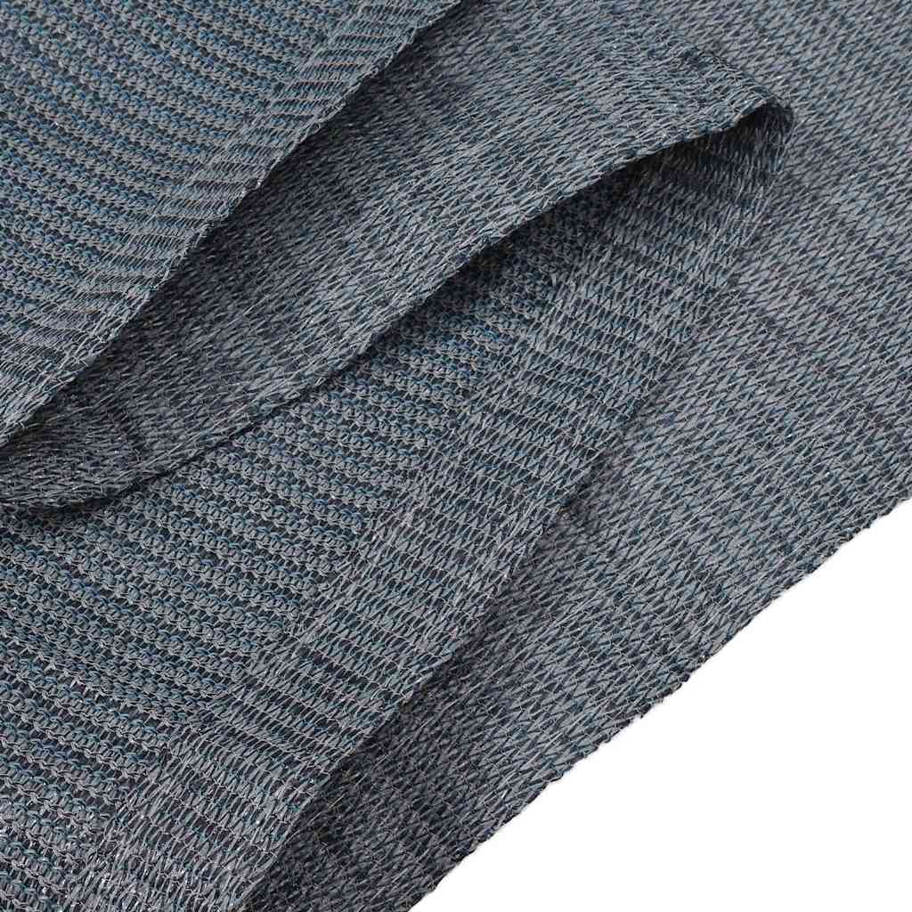 Tent Carpet Folding Blue and Grey Polyethylene