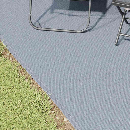 vidaXL Tent Carpet Folding Blue and Grey 700 x 400 cm Polyethylene 3