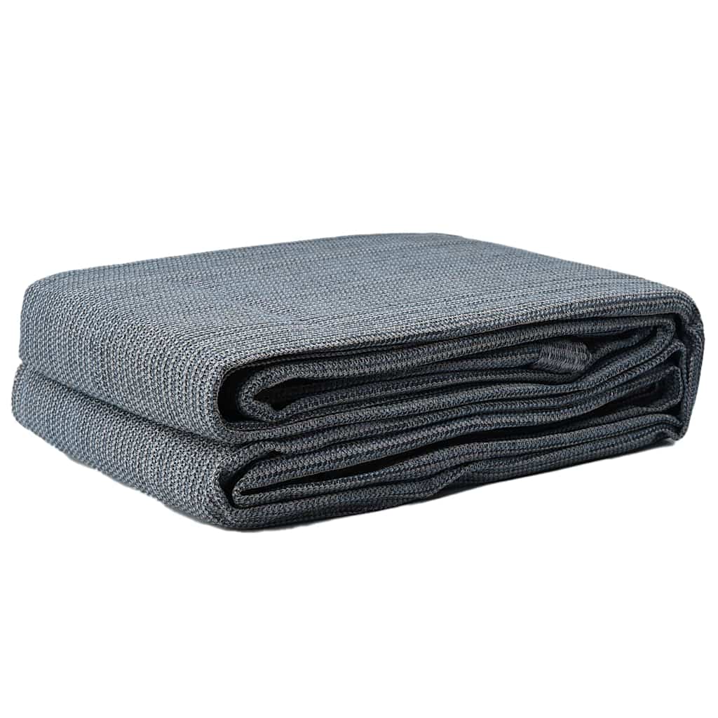 vidaXL Tent Carpet Folding Blue and Grey 700 x 400 cm Polyethylene 2