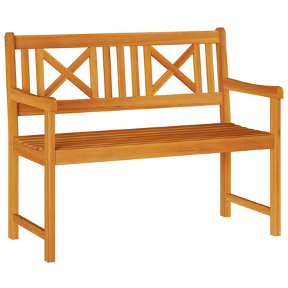 vidaXL Outdoor Bench Natural 110 x 56 x 90 cm Solid Acacia Wood 2