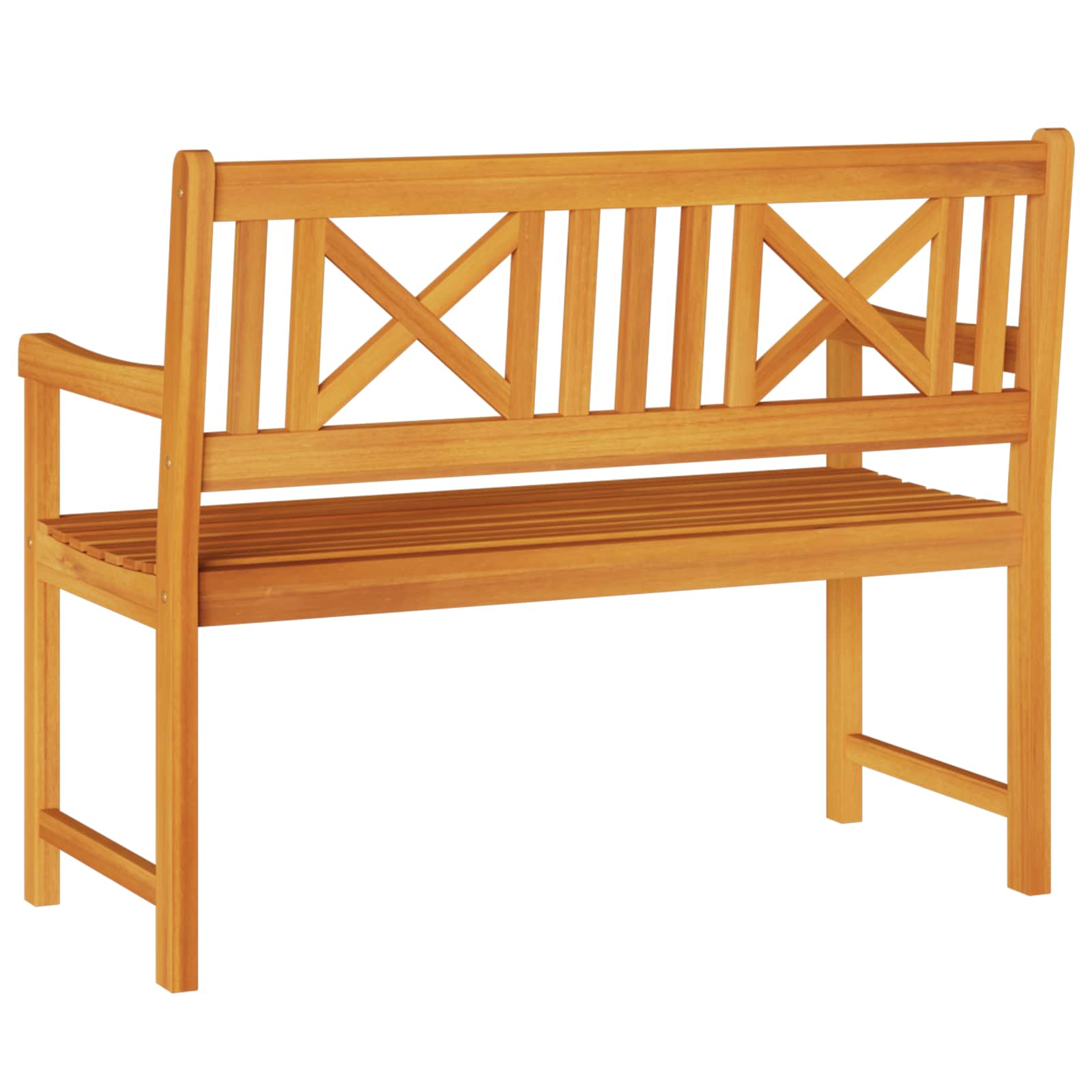 vidaXL Outdoor Bench Natural 110 x 56 x 90 cm Solid Acacia Wood 6