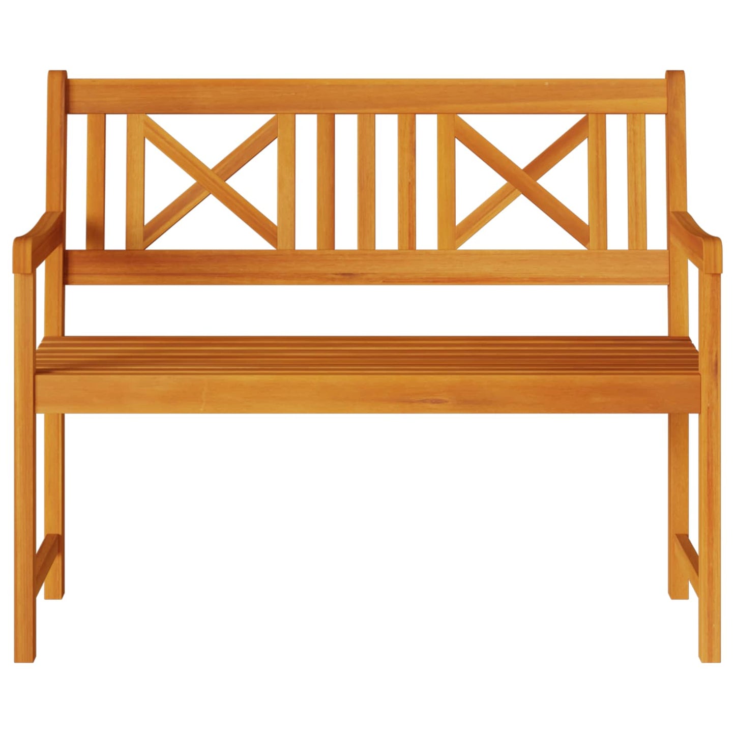 vidaXL Outdoor Bench Natural 110 x 56 x 90 cm Solid Acacia Wood 4