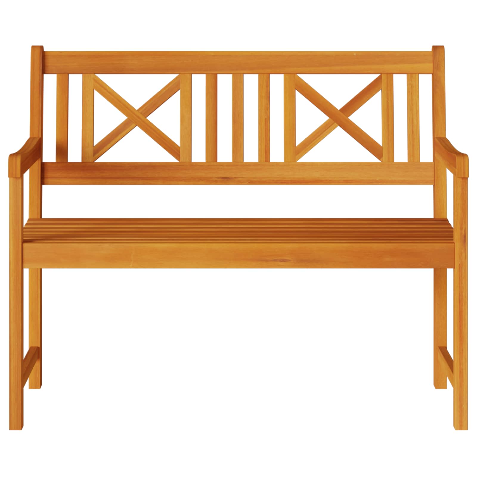 vidaXL Outdoor Bench Natural 110 x 56 x 90 cm Solid Acacia Wood 4