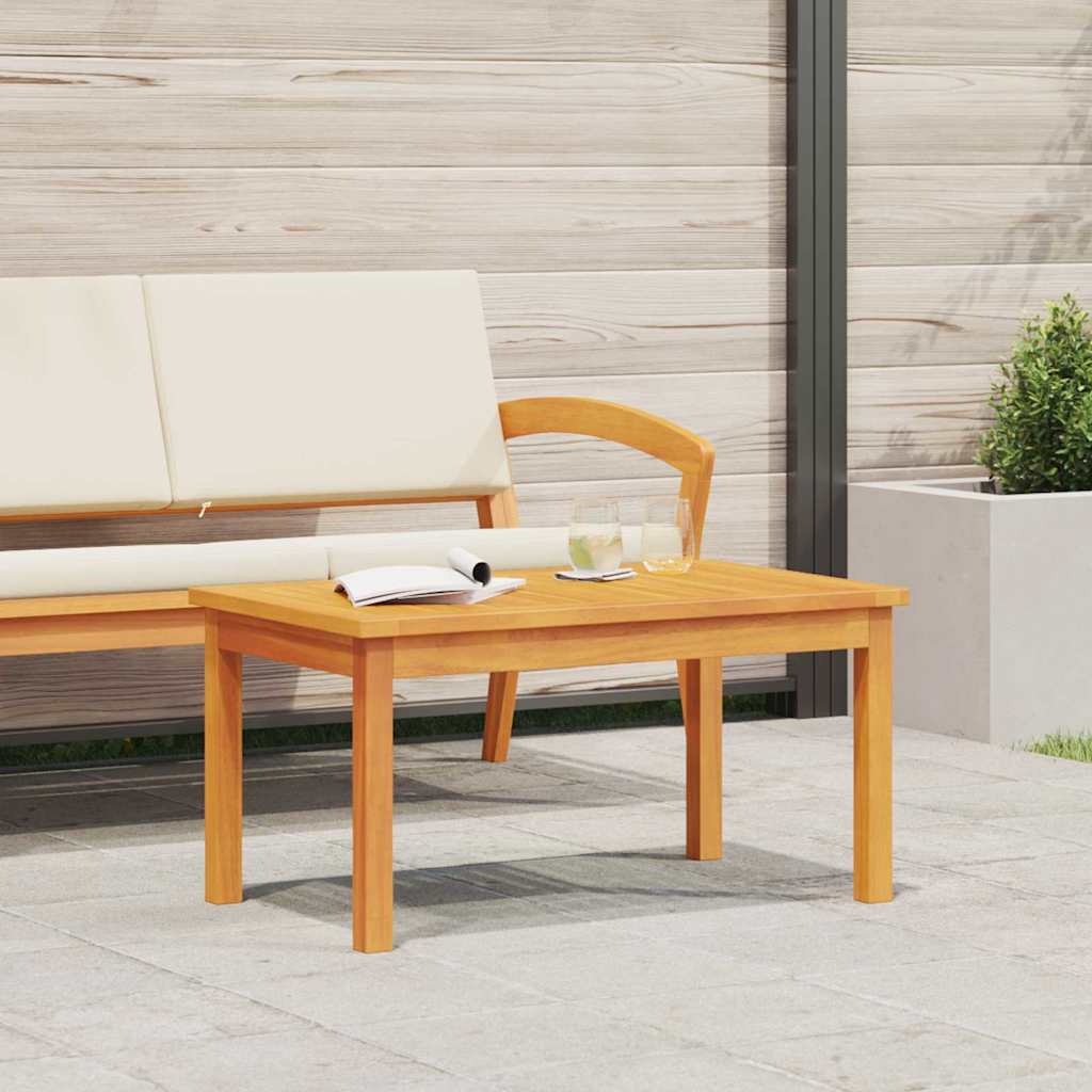 vidaXL Coffee Table Oil Natural Solid Acacia Wood 1