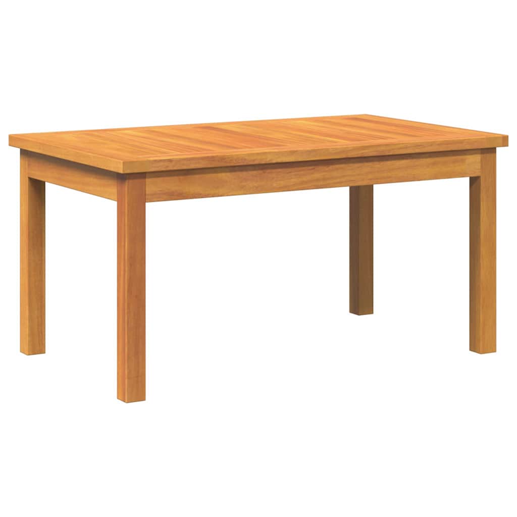 vidaXL Coffee Table Oil Natural Solid Acacia Wood 2