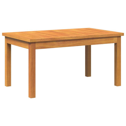 vidaXL Coffee Table Oil Natural Solid Acacia Wood 2