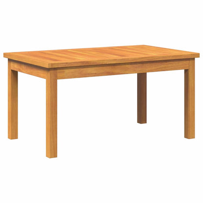 vidaXL Coffee Table Oil Natural Solid Acacia Wood 5