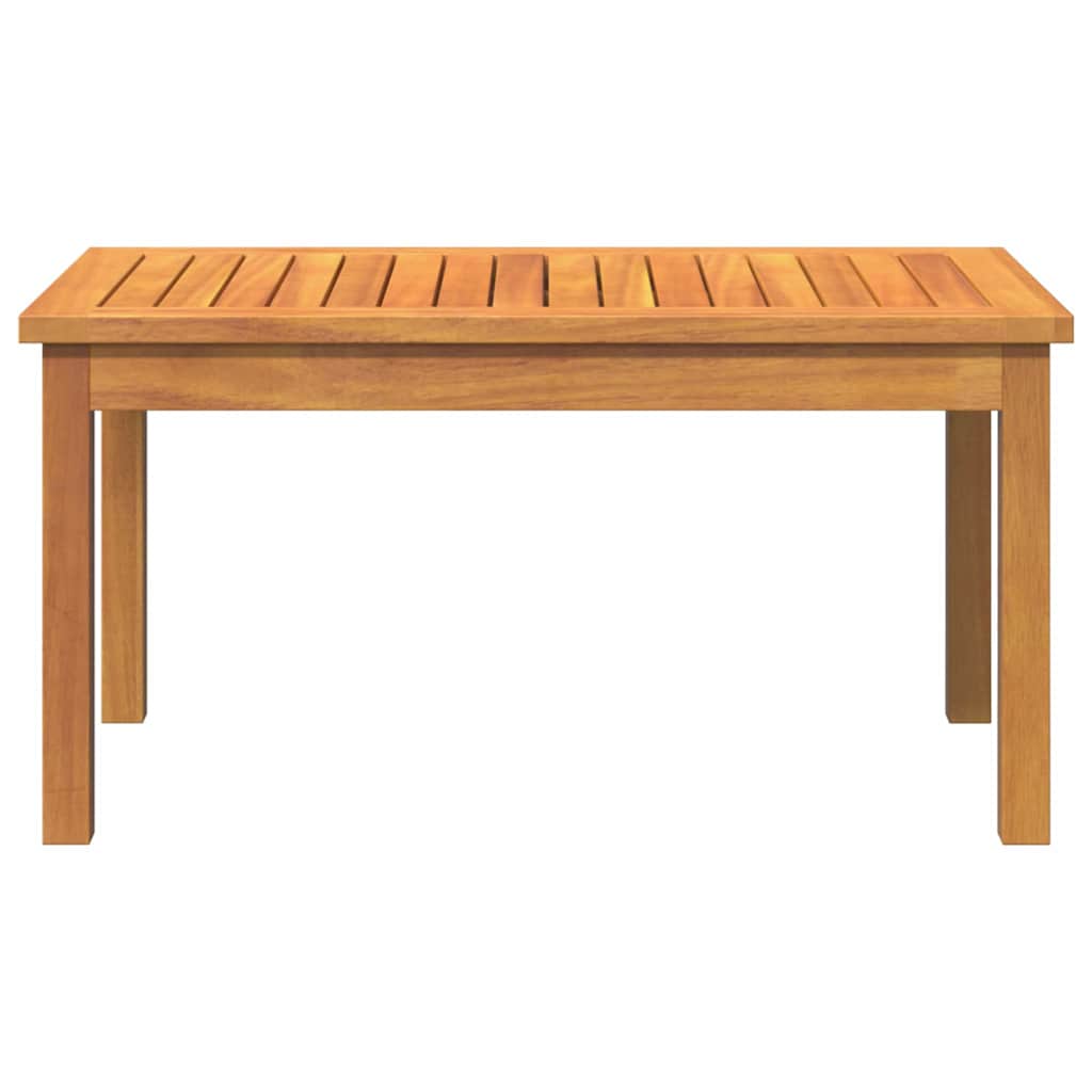 vidaXL Coffee Table Oil Natural Solid Acacia Wood 6