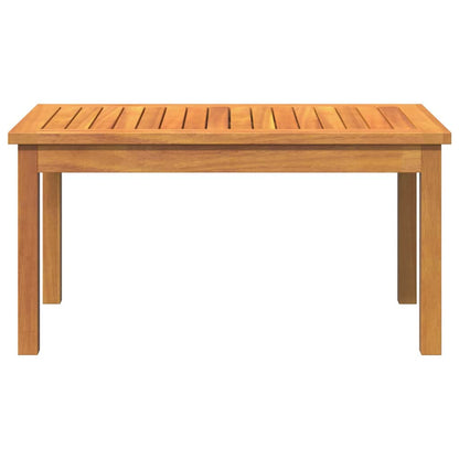 vidaXL Coffee Table Oil Natural Solid Acacia Wood 6