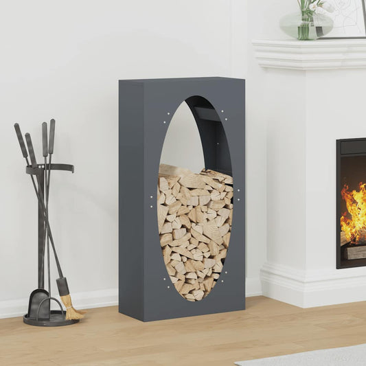 Firewood Rack 50x23x100 cm Cold-rolled steel Anthracite