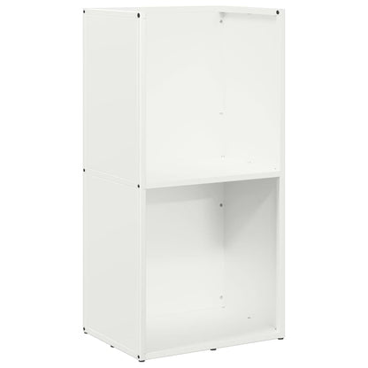 vidaXL Firewood Rack White 40x30x80 cm Cold-rolled steel 2
