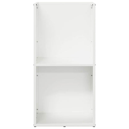 vidaXL Firewood Rack White 40x30x80 cm Cold-rolled steel 5