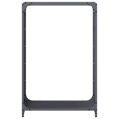 vidaXL Firewood Rack Anthracite 60x28x90 cm Cold-rolled steel 5