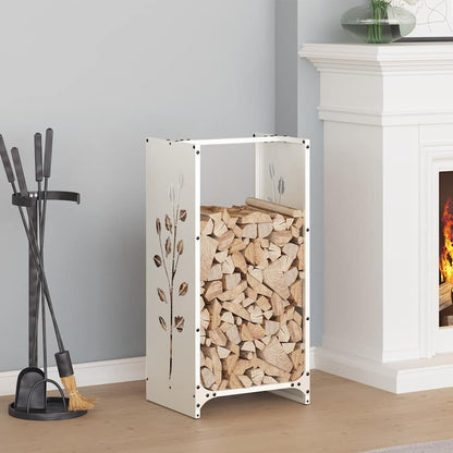 vidaXL Firewood Rack 40x30x80 cm Cold-rolled steel