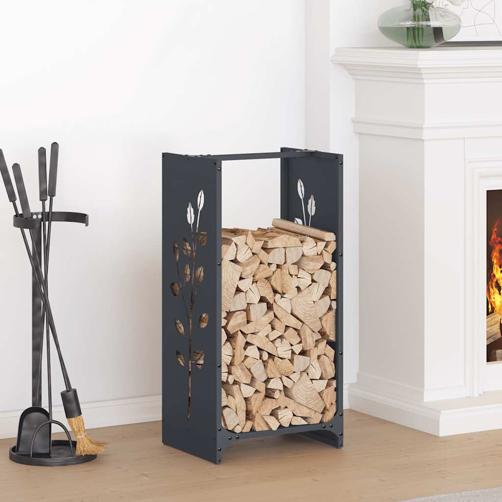 vidaXL Firewood Rack 40x30x80 cm Cold-rolled steel