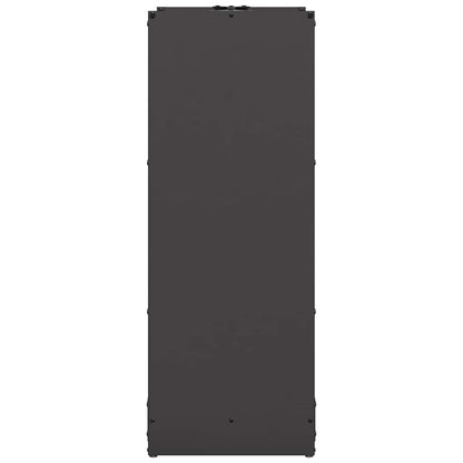 Firewood Rack Black Cold-rolled Steel