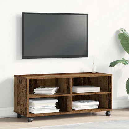 vidaXL TV Cabinet 90 x 35 x 40.5 cm Brown Engineered wood 1