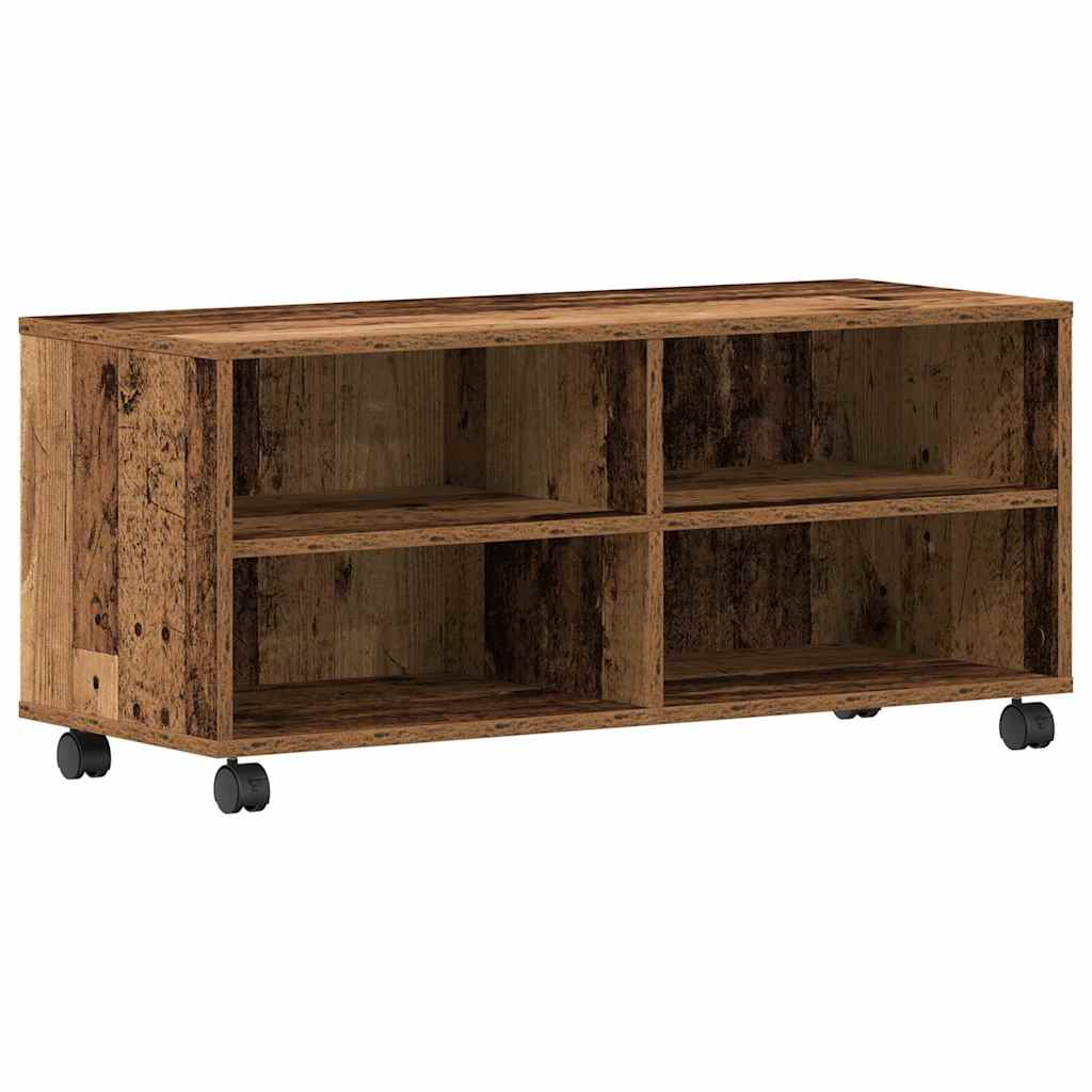 vidaXL TV Cabinet 90 x 35 x 40.5 cm Brown Engineered wood 2