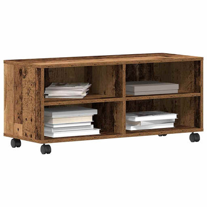 vidaXL TV Cabinet 90 x 35 x 40.5 cm Brown Engineered wood 3