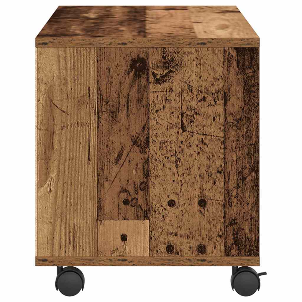 vidaXL TV Cabinet 90 x 35 x 40.5 cm Brown Engineered wood 6