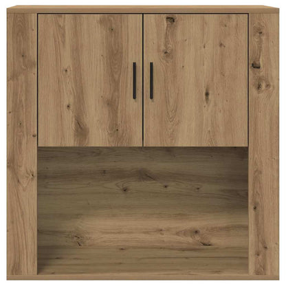 vidaXL Wall Cabinet Artisan Oak 80 x 33 x 80 cm Engineered Wood 6