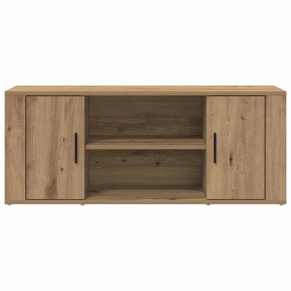 vidaXL TV Cabinet 100 x 35 x 40 cm Artisan oak Engineered wood 6