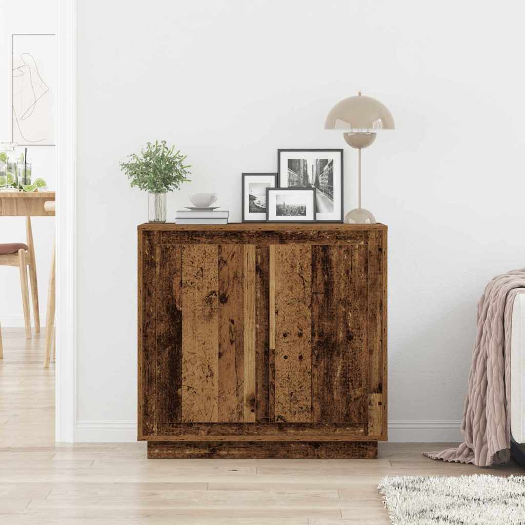 vidaXL Sideboard Old Wood 80 x 40 x 75 cm Engineered Wood 4