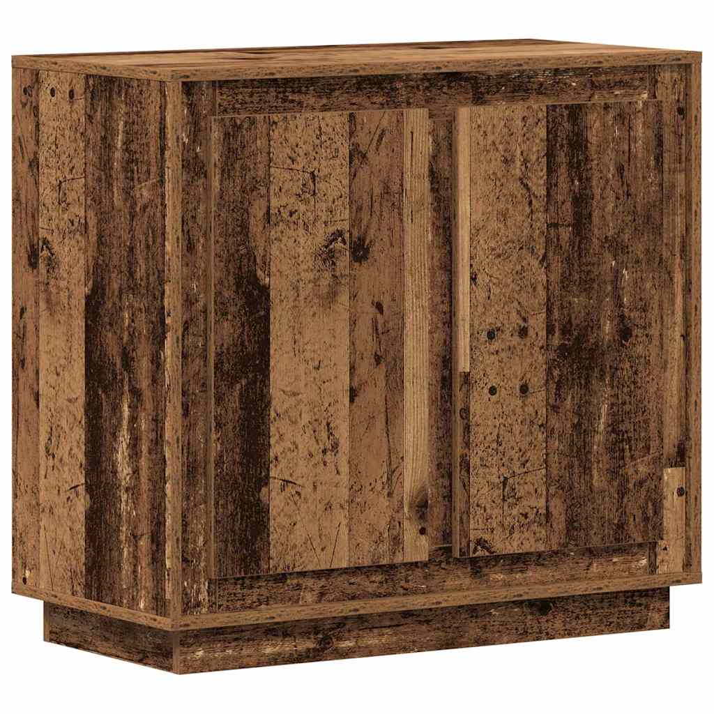 vidaXL Sideboard Old Wood 80 x 40 x 75 cm Engineered Wood 2