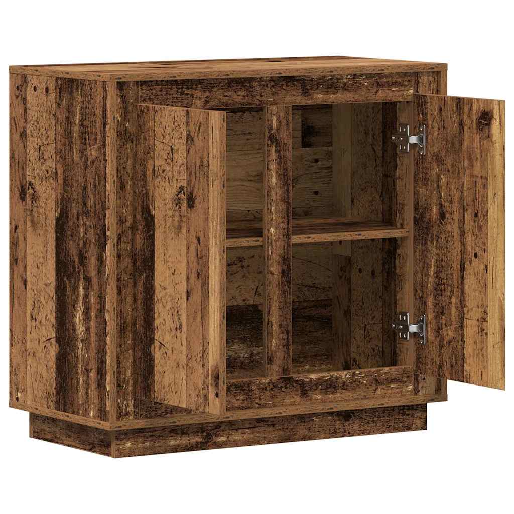 vidaXL Sideboard Old Wood 80 x 40 x 75 cm Engineered Wood 5